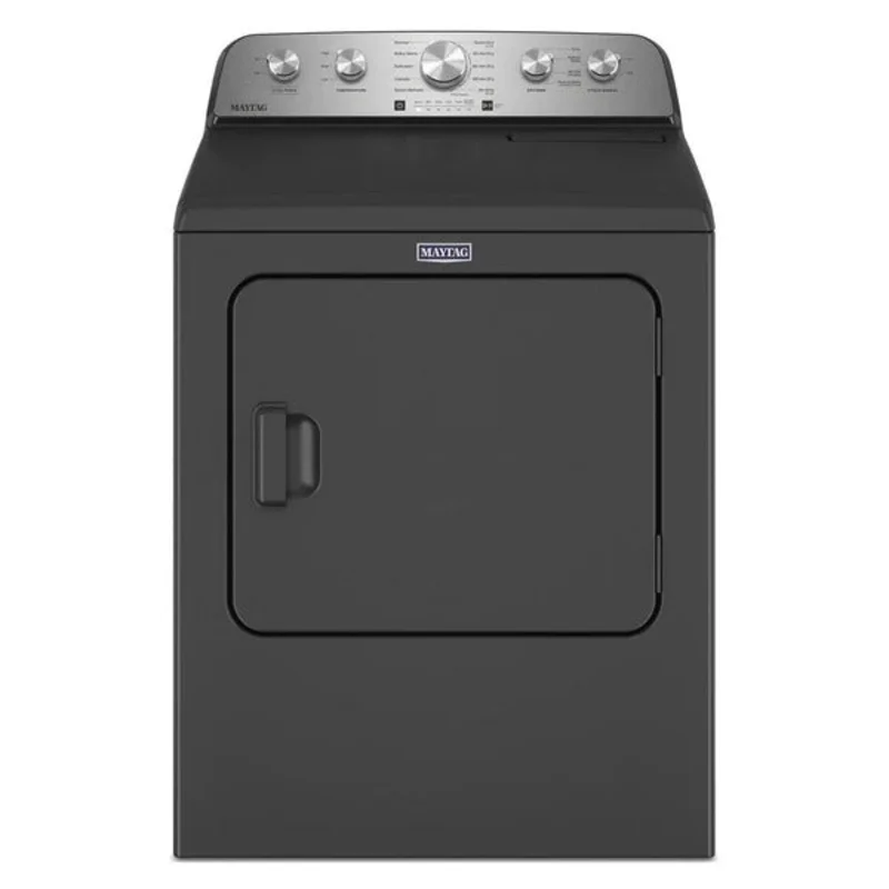 Maytag - 7 cu. Ft Gas Dryer in Black - MGD5430PBK Black