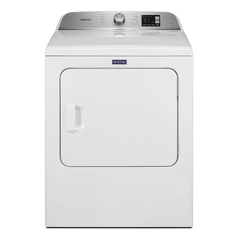 Maytag - 7 cu. Ft Gas Dryer in White - MGD6200KW White