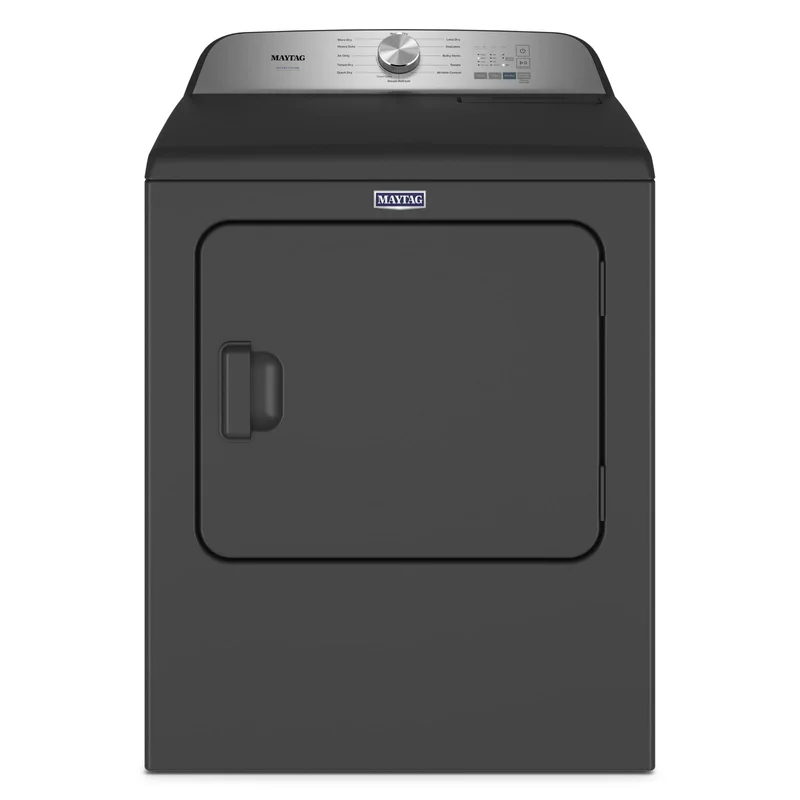 Maytag - Pet Pro 7 cu. Ft Electric Dryer in Black - YMED6500MBK Black