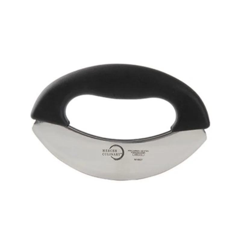 Mercer 7" Double Blade Mezzaluna 1 Piece Handle