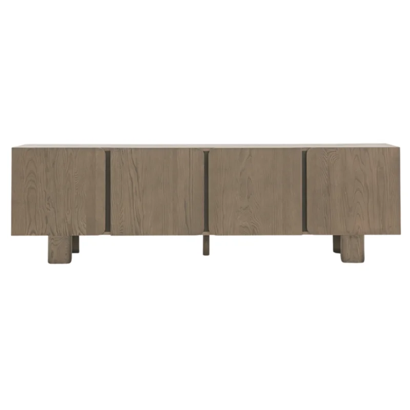 Mesa 80" Media Cabinet, Shitake