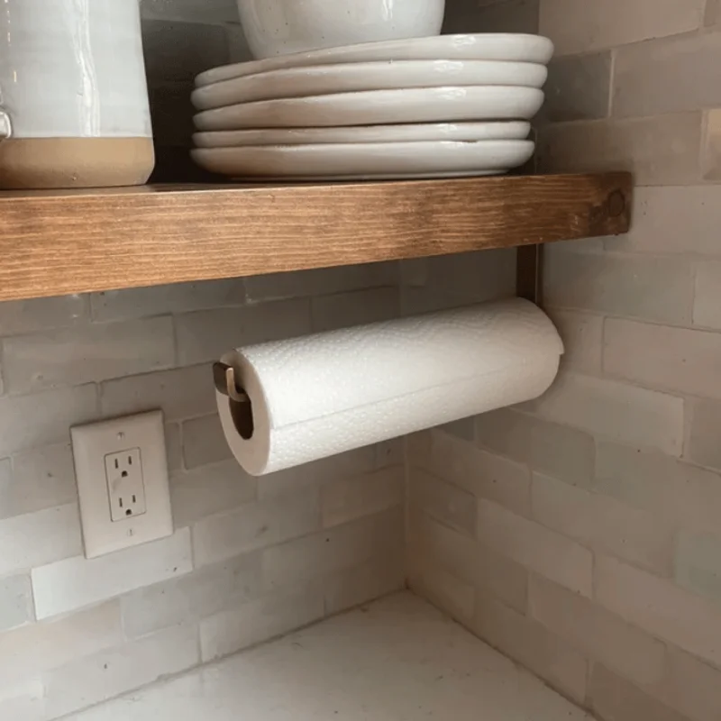 Metal Paper Towel Holder - Under Mount