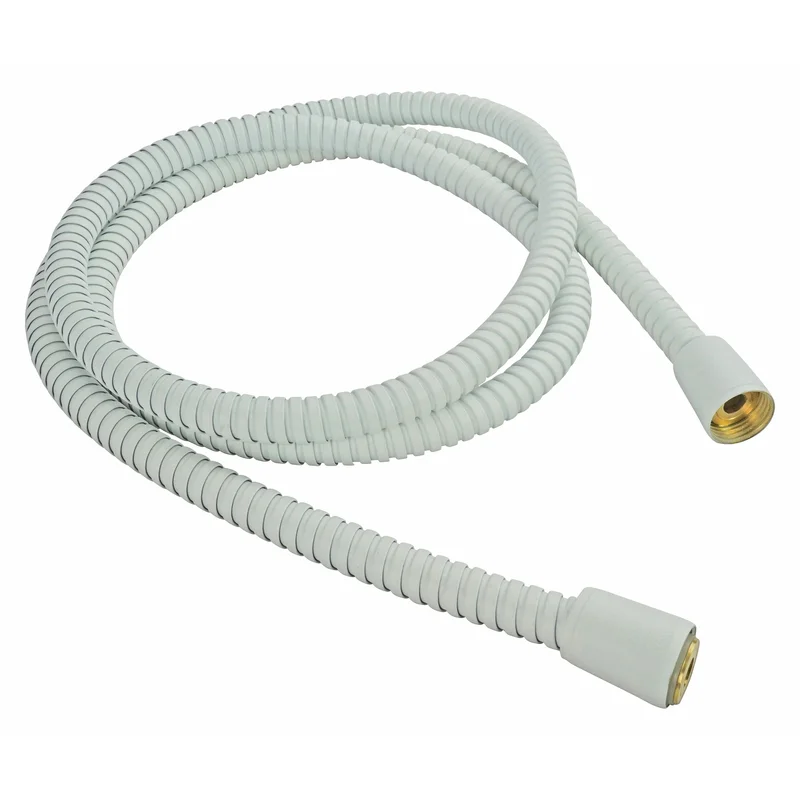 Metal Shower Hose (Universal 70 in) White