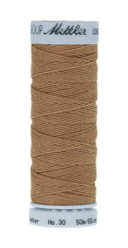 Mettler CORDONNET: 30wt Polyester-Carmel Cream 0285