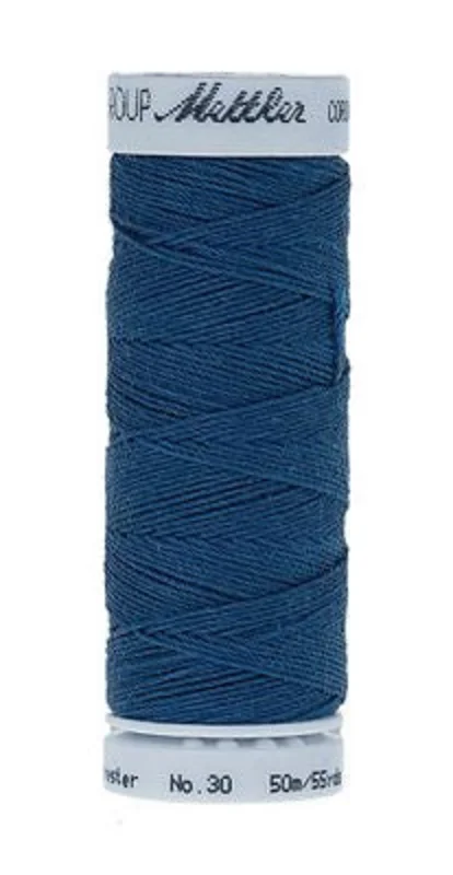 Mettler CORDONNET: 30wt Polyester-Colonial Blue 0024