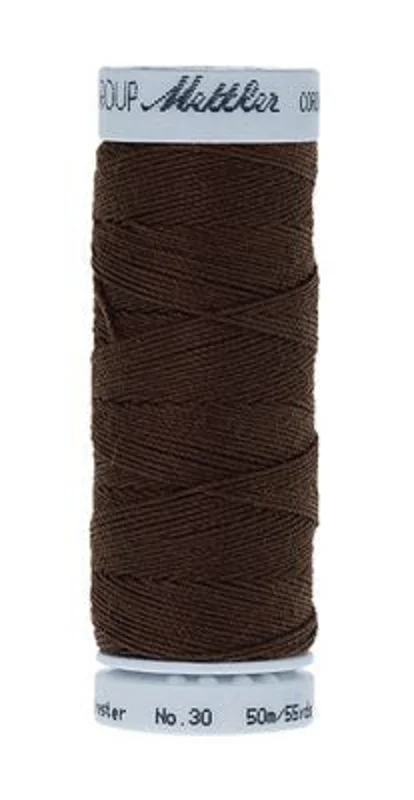 Mettler CORDONNET: 30wt Polyester-Dark Amber 1048