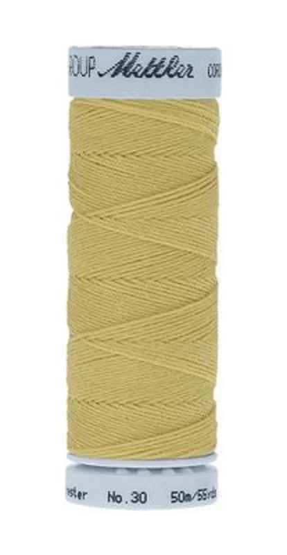 Mettler CORDONNET: 30wt Polyester-Lemon Frost 1412