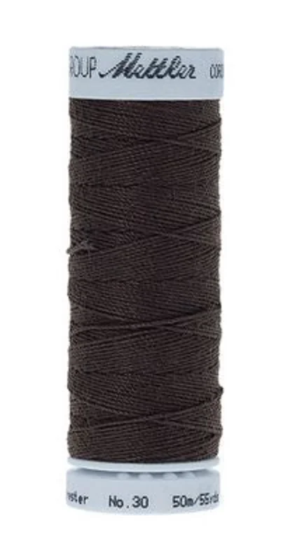 Mettler CORDONNET: 30wt Polyester-Mole Gray 0348