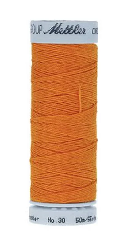 Mettler CORDONNET: 30wt Polyester-Pumpkin 0122