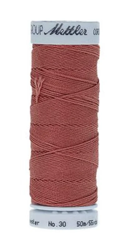 Mettler CORDONNET: 30wt Polyester-Red Planet 0638