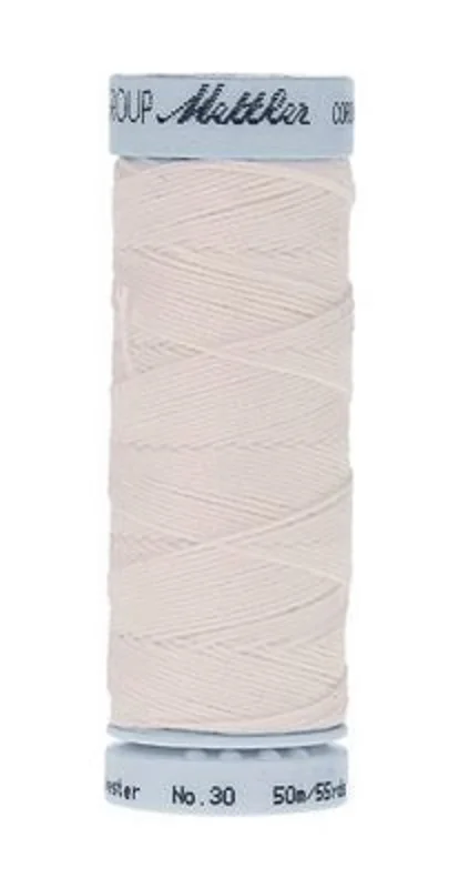 Mettler CORDONNET: 30wt Polyester-White 2000
