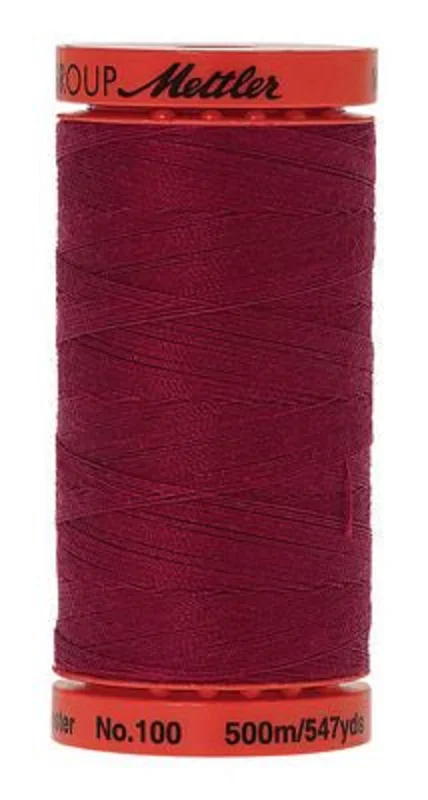 Mettler METROSENE: 50wt Polyester-Pomegranate 0869