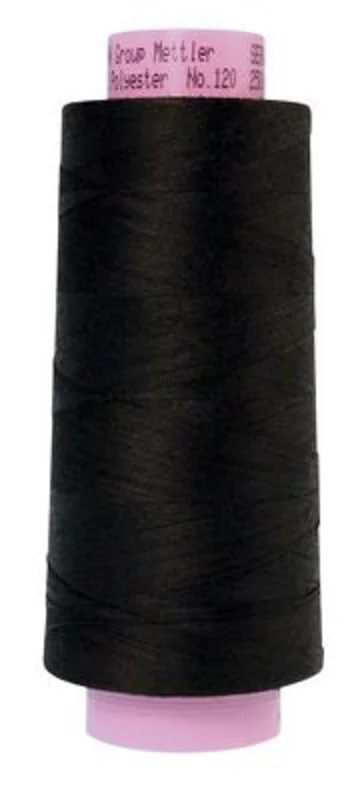Mettler SERACOR: 50wt Polyester 2734yd-Black 4000