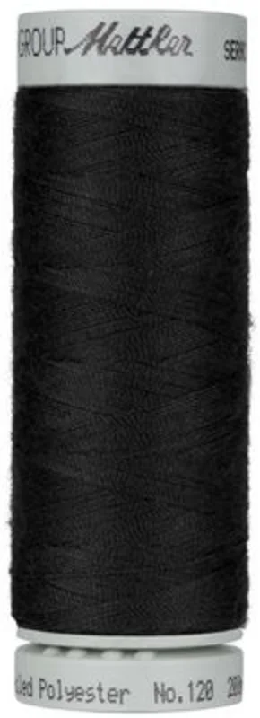 Mettler SERACYCLE: 50wt 100% Recycled Poly-Black 4000