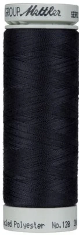 Mettler SERACYCLE: 50wt 100% Recycled Poly-Darkest Blue 0821