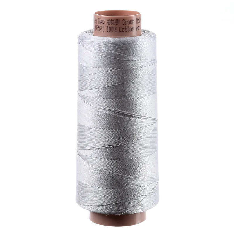 Mettler SILK-FINISH COTTON 40: 1600yd-Ash Mist 0331