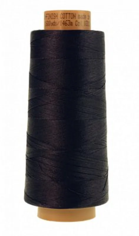 Mettler SILK-FINISH COTTON 40: 1600yd-Black 4000