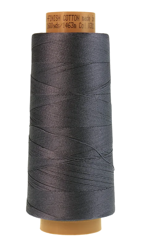 Mettler SILK-FINISH COTTON 40: 1600yd-Blue Shadow 0311