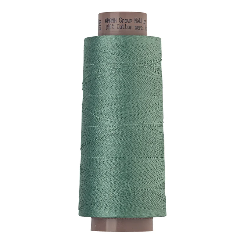 Mettler SILK-FINISH COTTON 40: 1600yd-Eucalyptus 1510