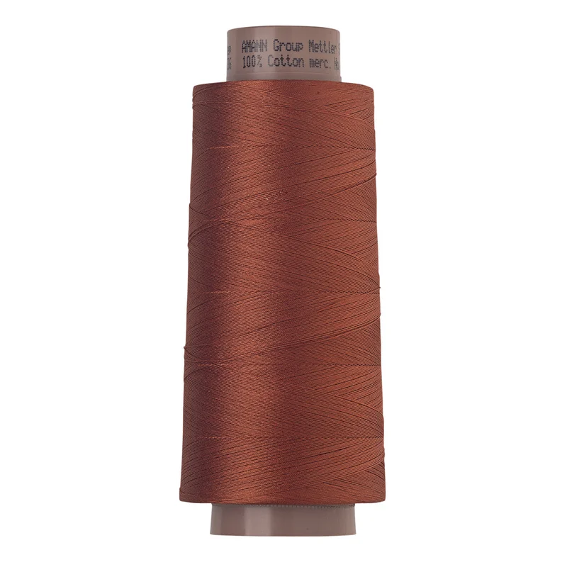 Mettler SILK-FINISH COTTON 40: 1600yd-Smoked Paprika 6473