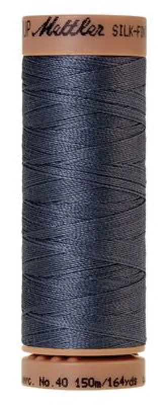 Mettler SILK-FINISH COTTON 40: 164yd-Blue Shadow 0311