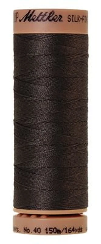 Mettler SILK-FINISH COTTON 40: 164yd-Charcoal 1282