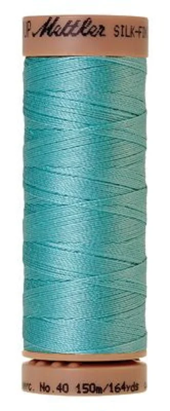 Mettler SILK-FINISH COTTON 40: 164yds-Blue Curacao 2792