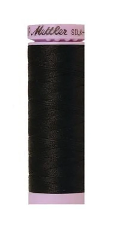 Mettler SILK-FINISH COTTON 50: 164yd-Black 4000
