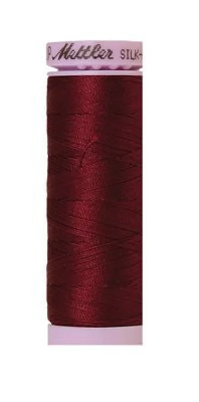 Mettler SILK-FINISH COTTON 50: 164yd-Bordeaux 0109