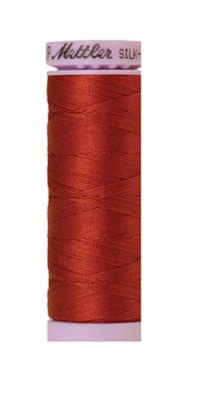 Mettler SILK-FINISH COTTON 50: 164yd-Brick 1074