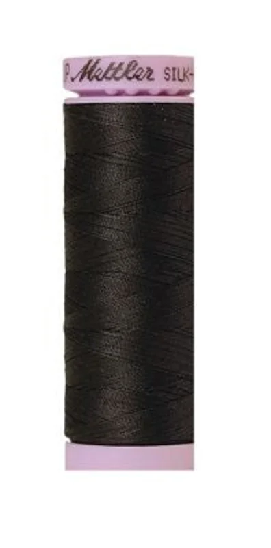 Mettler SILK-FINISH COTTON 50: 164yd-Charcoal 1282