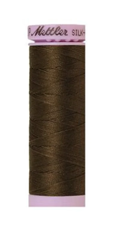 Mettler SILK-FINISH COTTON 50: 164yd-Olive 1043