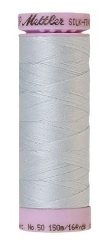 Mettler SILK-FINISH COTTON 50: 164yd-Starlight Blue 0039