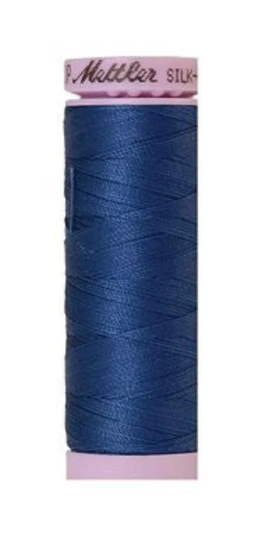 Mettler SILK-FINISH COTTON 50: 164yd-Steel Blue 1316