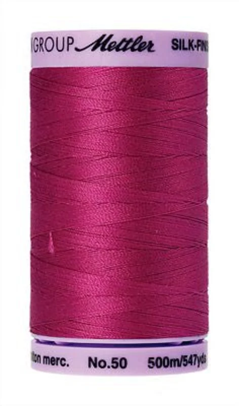 Mettler SILK-FINISH COTTON 50: 547yd-Peony 1417