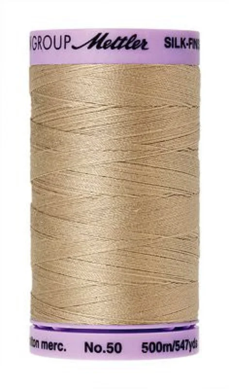 Mettler SILK-FINISH COTTON 50: 547yd-Straw 0538