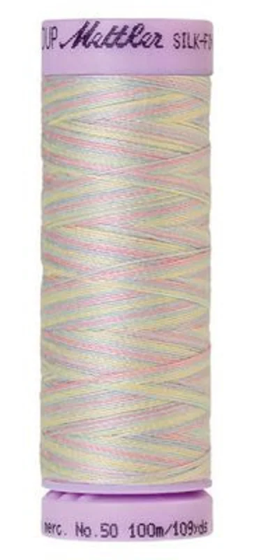 Mettler SILK-FINISH COTTON MULTI 50: 109yd-Baby Blanket 9826