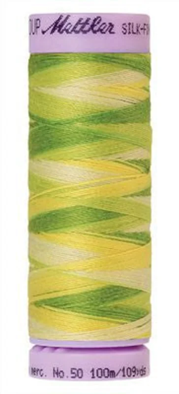 Mettler SILK-FINISH COTTON MULTI 50: 109yd-Citrus Twist 9830