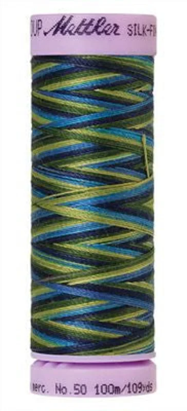 Mettler SILK-FINISH COTTON MULTI 50: 109yd-Lakeside View 9815