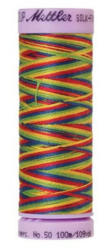 Mettler SILK-FINISH COTTON MULTI 50: 109yd-Prime Kids 9824