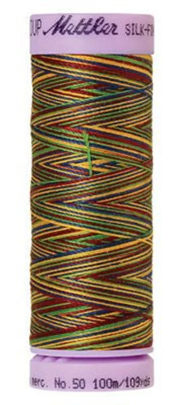 Mettler SILK-FINISH COTTON MULTI 50: 109yd-Royalty 9840