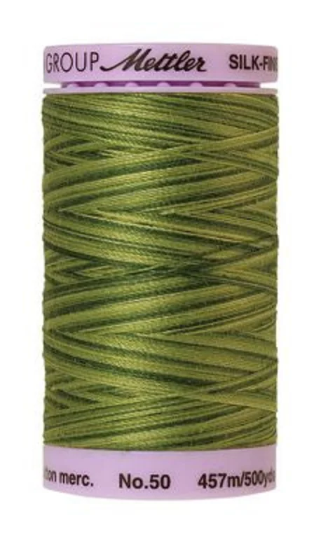 Mettler SILK-FINISH COTTON MULTI 50: 500yd-Ferns 9818