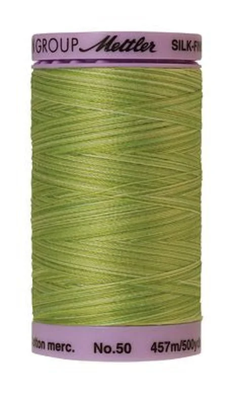 Mettler SILK-FINISH COTTON MULTI 50: 500yd-Little Sprouts 9817