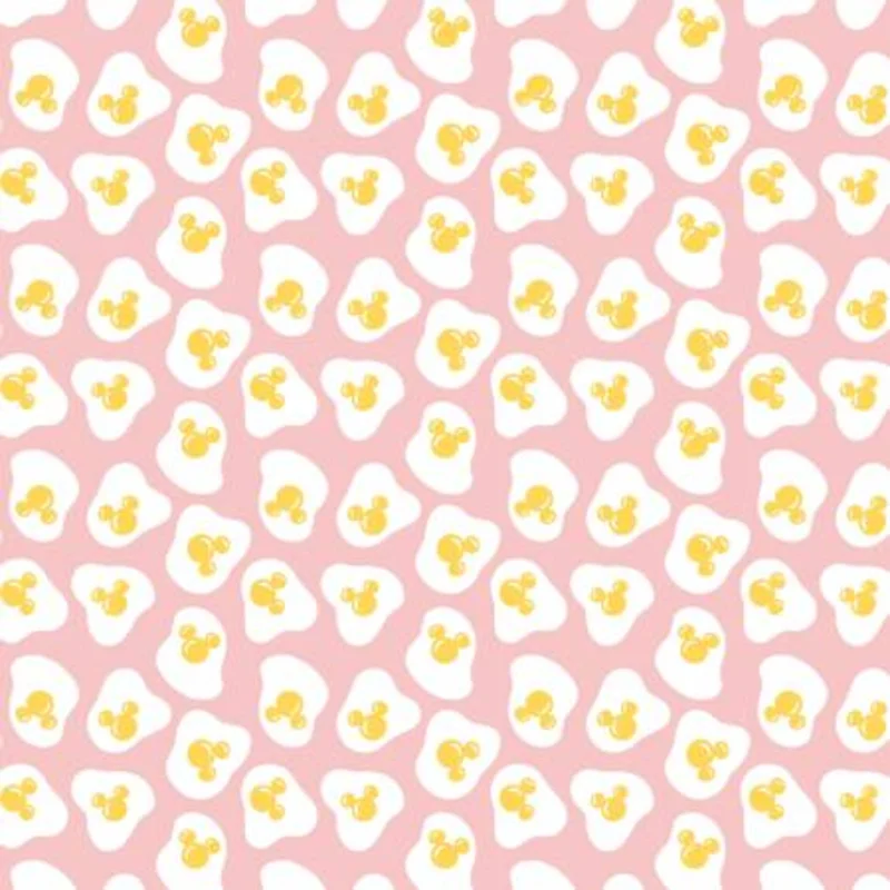 Mickey Mouse Cake It Easy: Pink Mickey Mouse Eggs-ceptional (1/4 Yard)