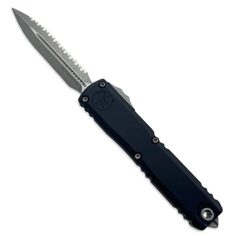 Microtech 11224-12AP - Ultratech D/E Gen IV Apocalyptic Full Serrated