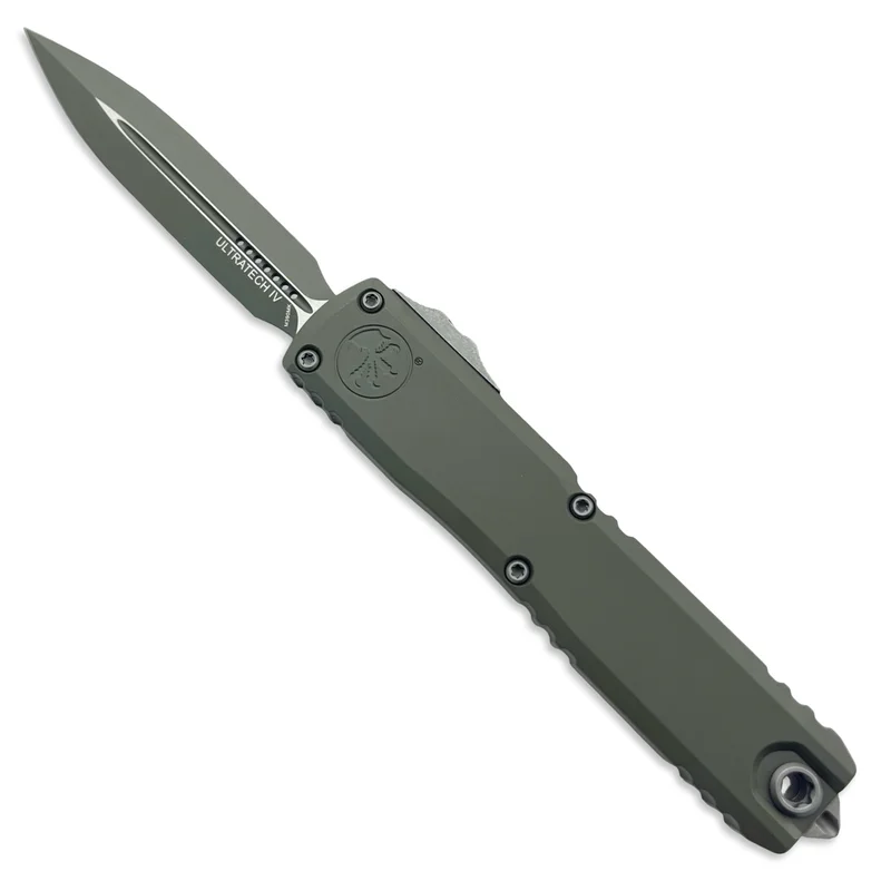 Microtech 11224-1MG-C21Z13 - Ultratech D/E Gen IV Cerakote Moss Green Standard