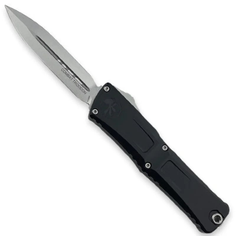 Microtech 1142-10 - Combat Troodon LT D/E Stonewash Standard