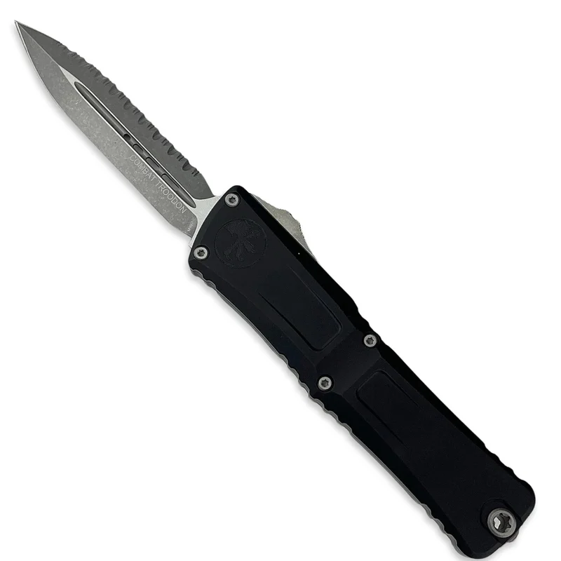 Microtech 1142-12AP - Combat Troodon D/E Gen III Apocalyptic Full Serrated
