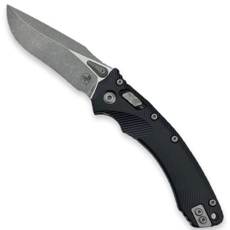 Microtech 137RL-10APFL - Amphibian RAM-LOK Apocalyptic Standard Fluted Aluminum