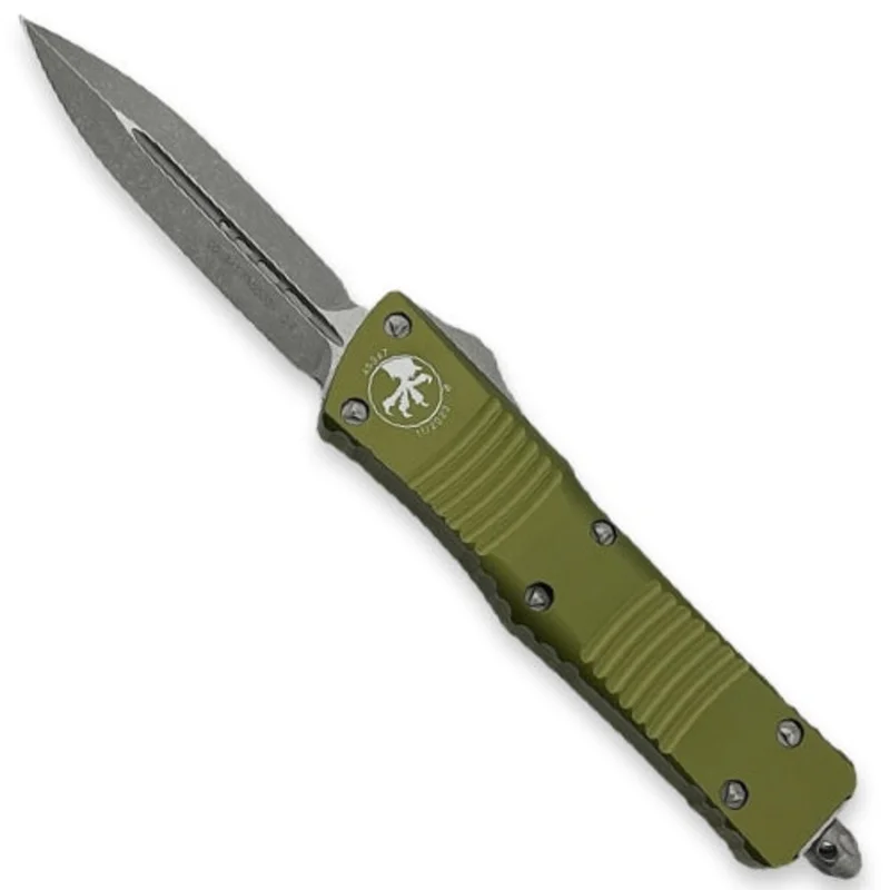 Microtech 142-10APOD - Combat Troodon D/E OD Green Apocalyptic Standard